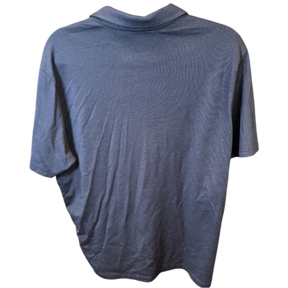 WestZeroOne Men”s 3 Button Short Sleeve Polo Shirt in Black Size XL - Picture 4 of 7